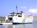 Die F�hre "Symi" am Anleger beim Kloster Panormitis