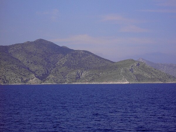Auf der F�hre von Symi nach Rhodos